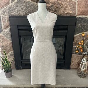 Reiss Thea Wool Blend Tailored Dress